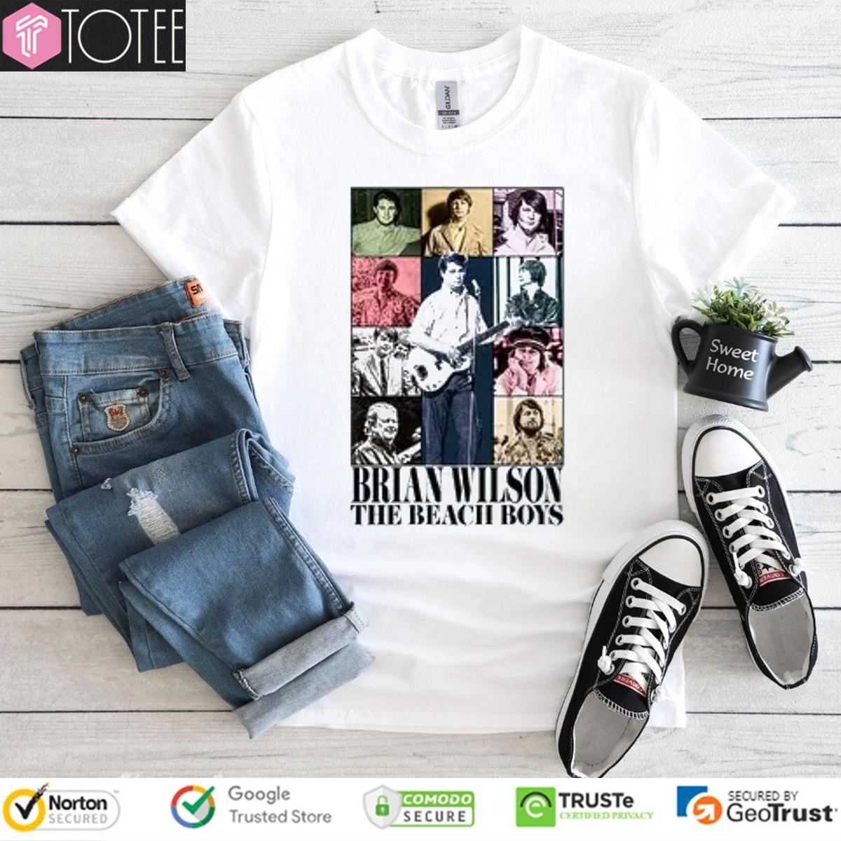 Brian Wilson The Beach Boys Ver Eras Tour T-shirt