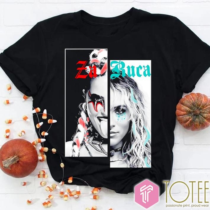 Zaruca Wwe Faces T-shirt