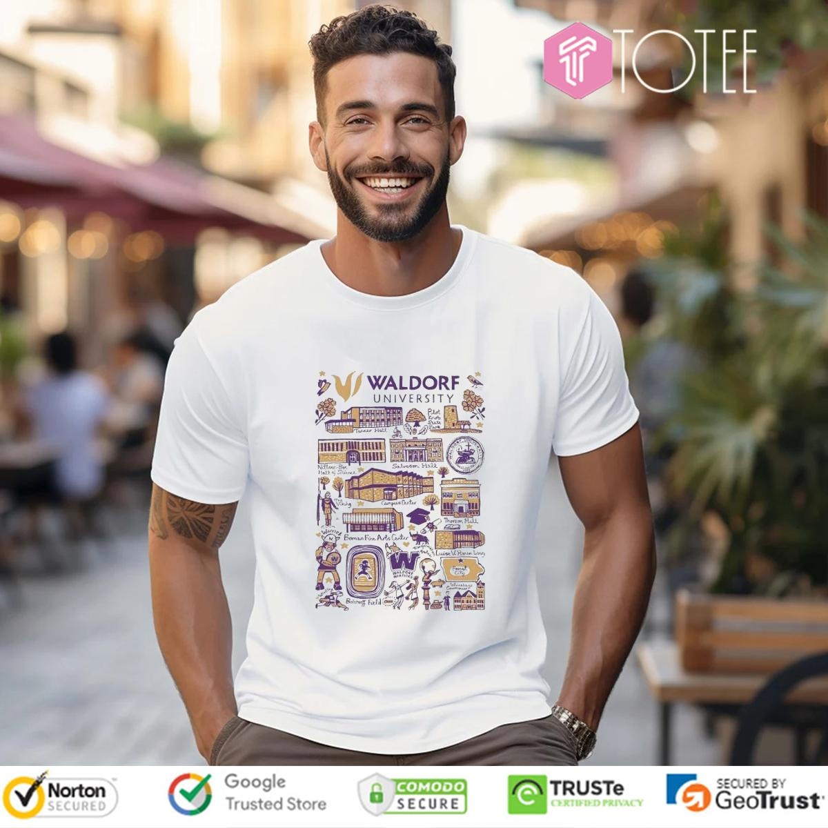 Waldorf University Art Illustration T-shirt