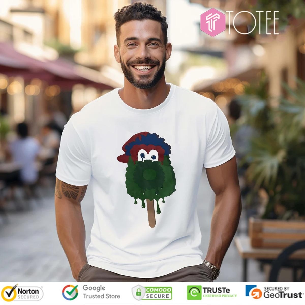 Ice Cream Philadelphia Phillies Mascot T-shirt