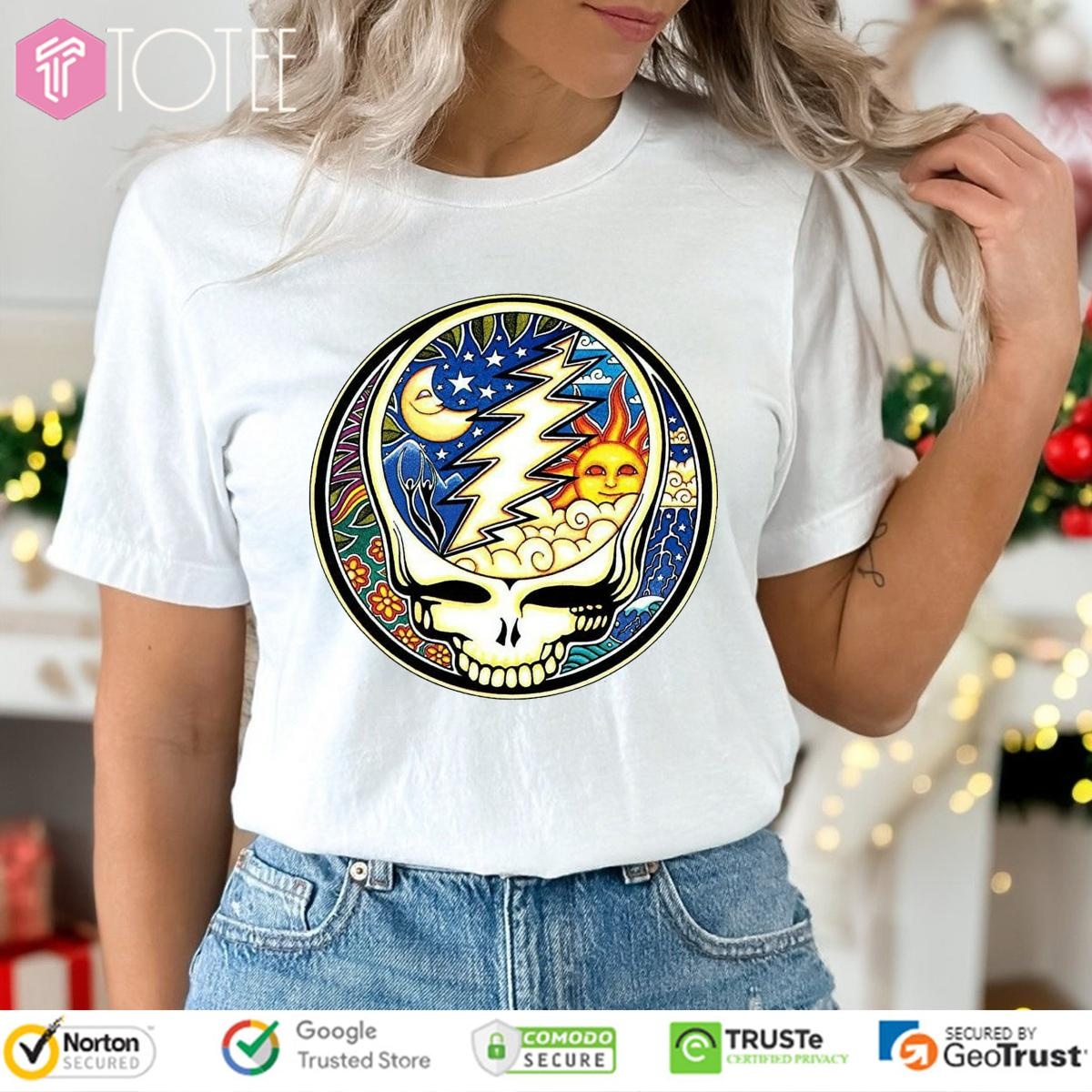 Dan Morris Steal Your Face Grateful Dead T-shirt