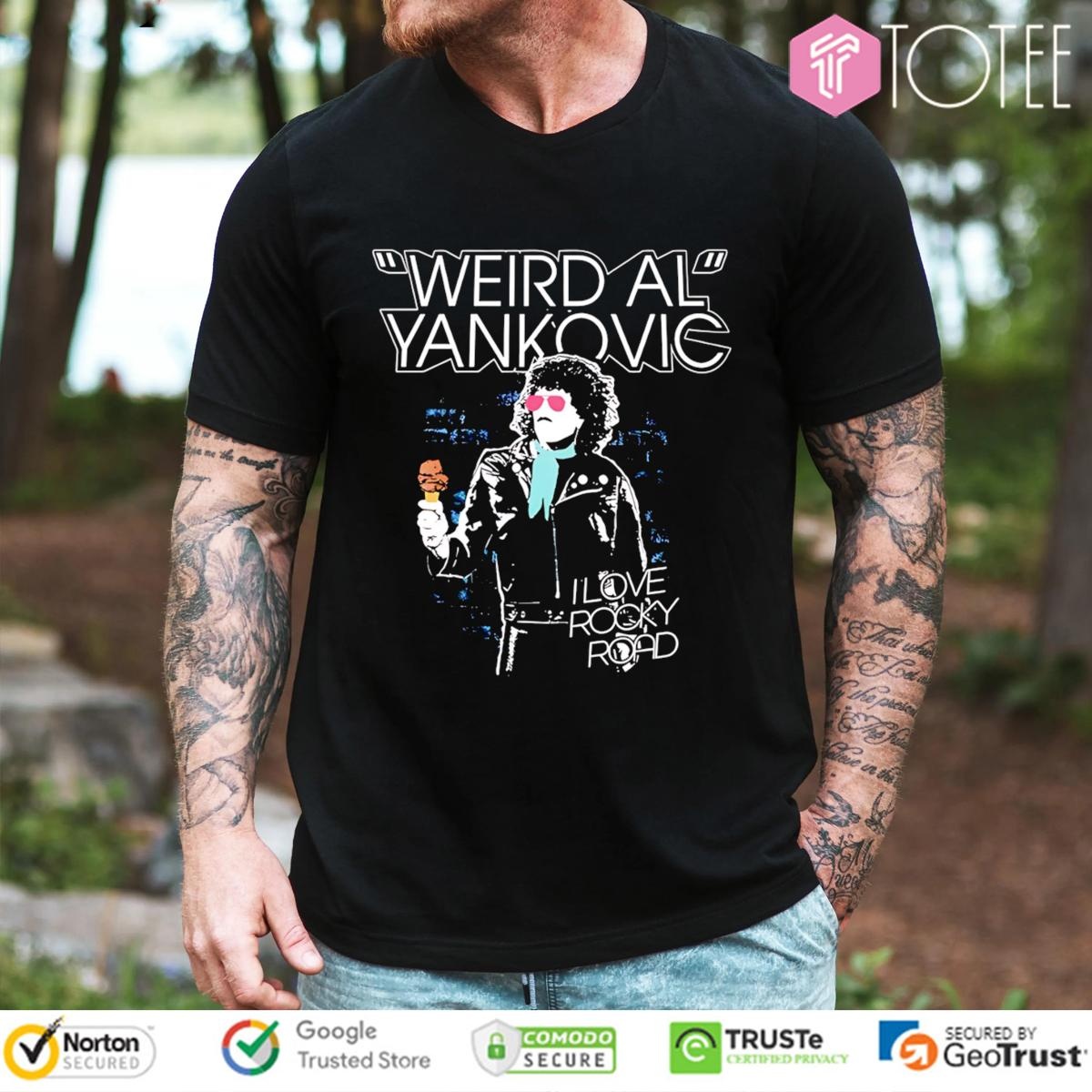 I Love Rocky Road Weird Al Yankovic T-shirt